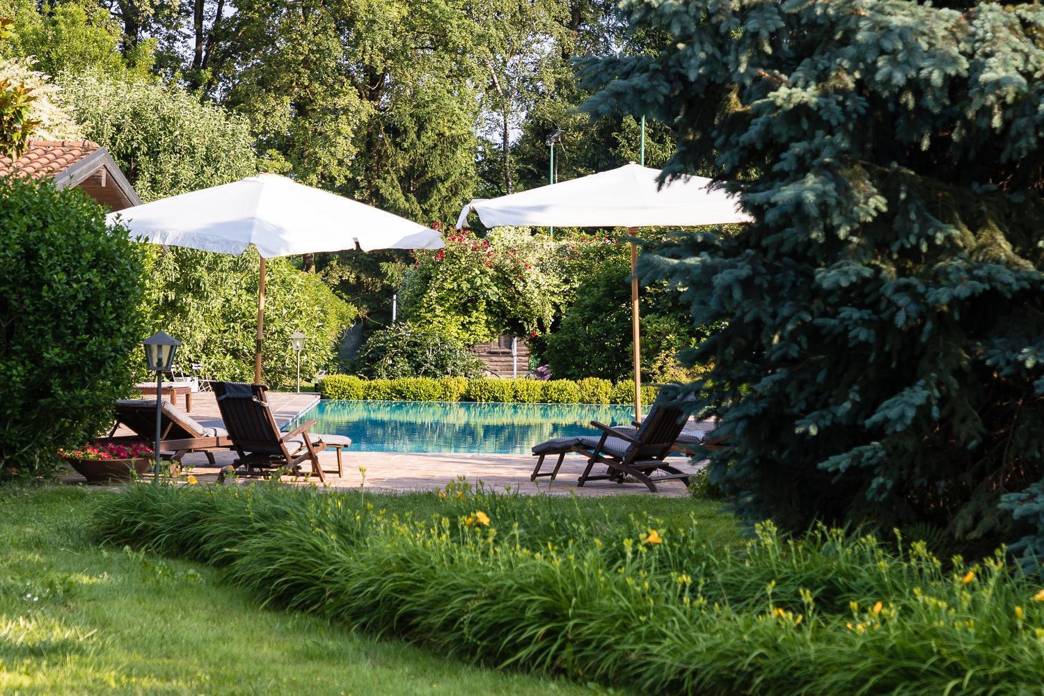 Vila Relais Dei Cesari Borgo Ticino Exteriér fotografie